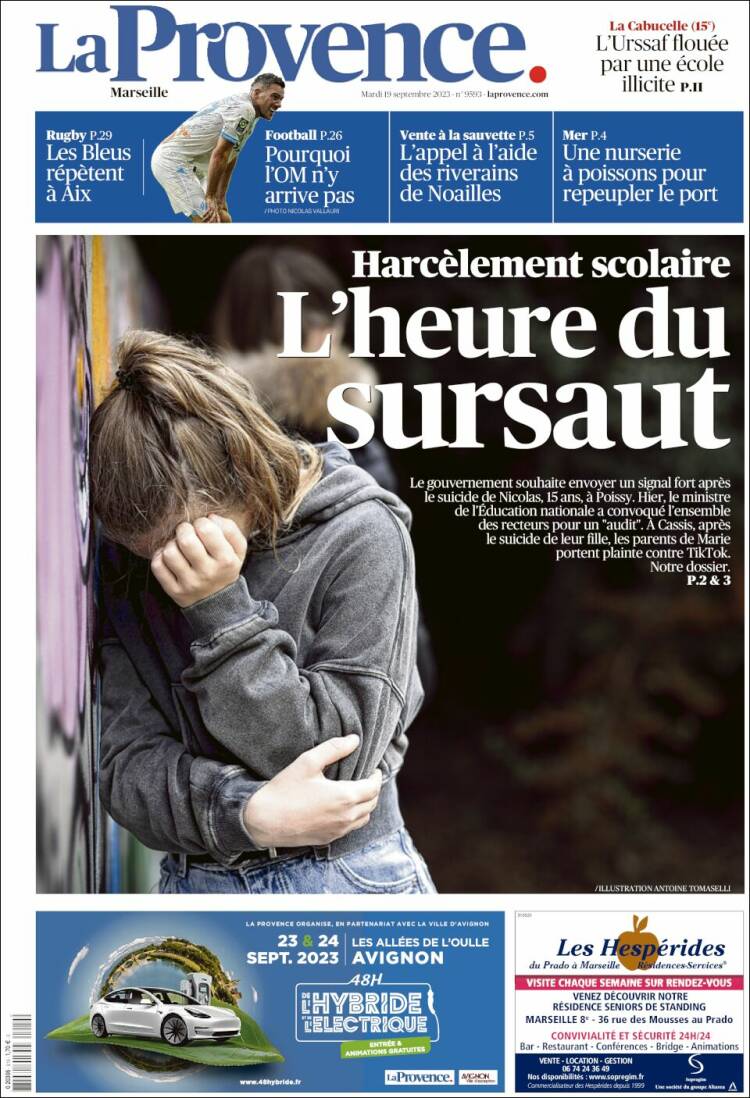 Portada de La Provence (France)