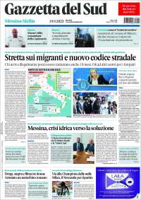 Portada de Gazzetta del Sud (Italy)