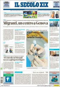 Portada de Il Secolo XIX (Italy)