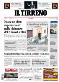 Portada de Il Tirreno (Italy)