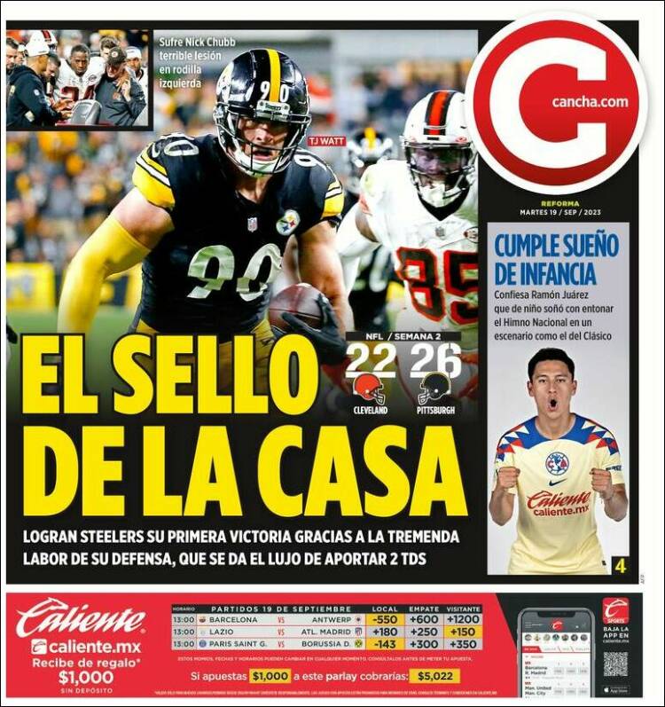 Portada de Cancha (Mexico)