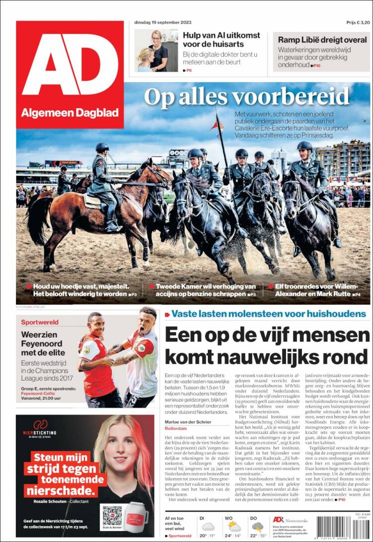 Portada de AD (Netherlands)