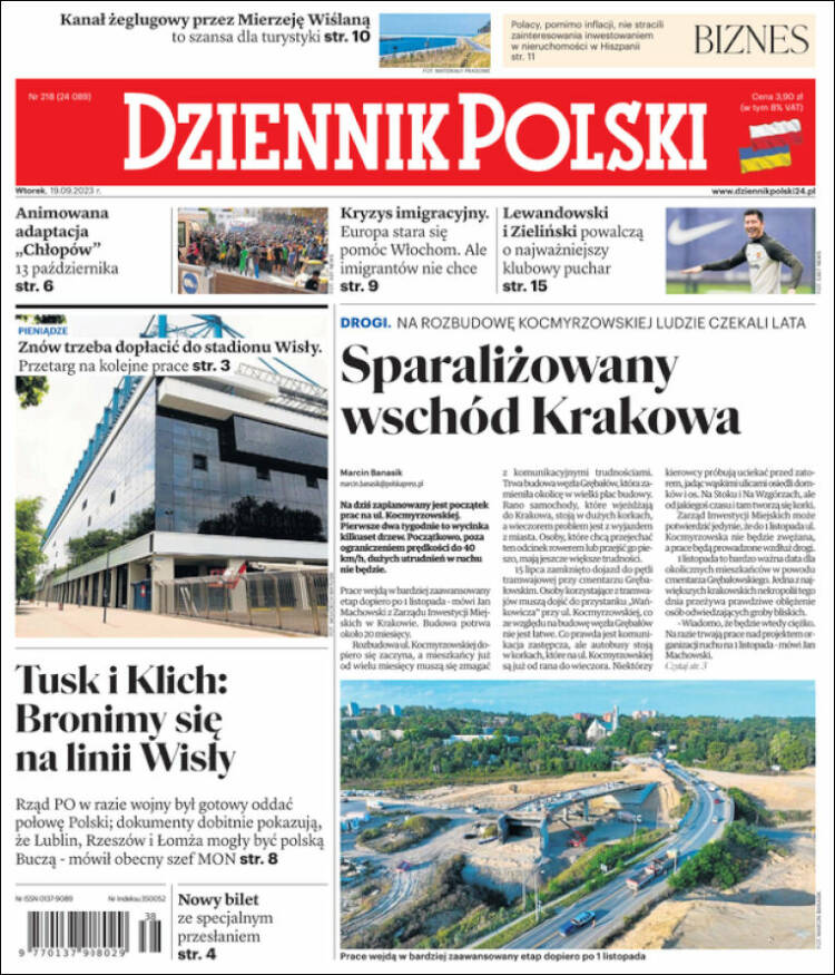 Portada de Dziennik (Poland)