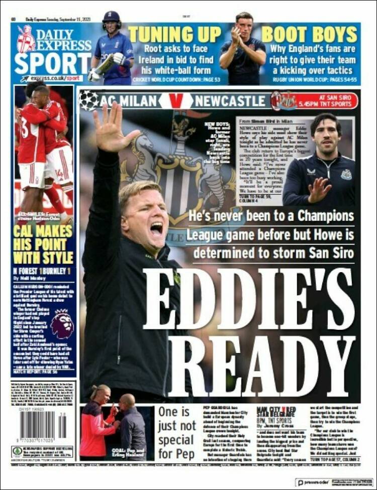 Portada de Express Sport (United Kingdom)