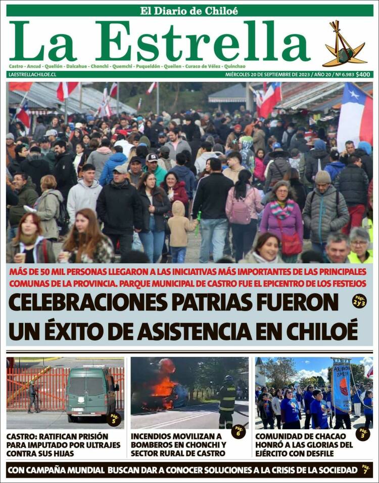 Portada de Estrella de Chiloé (Chile)