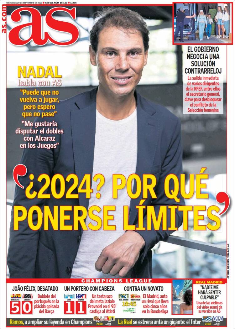Portada de As (España)