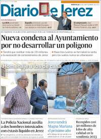 Portada de Diario de Jerez (España)