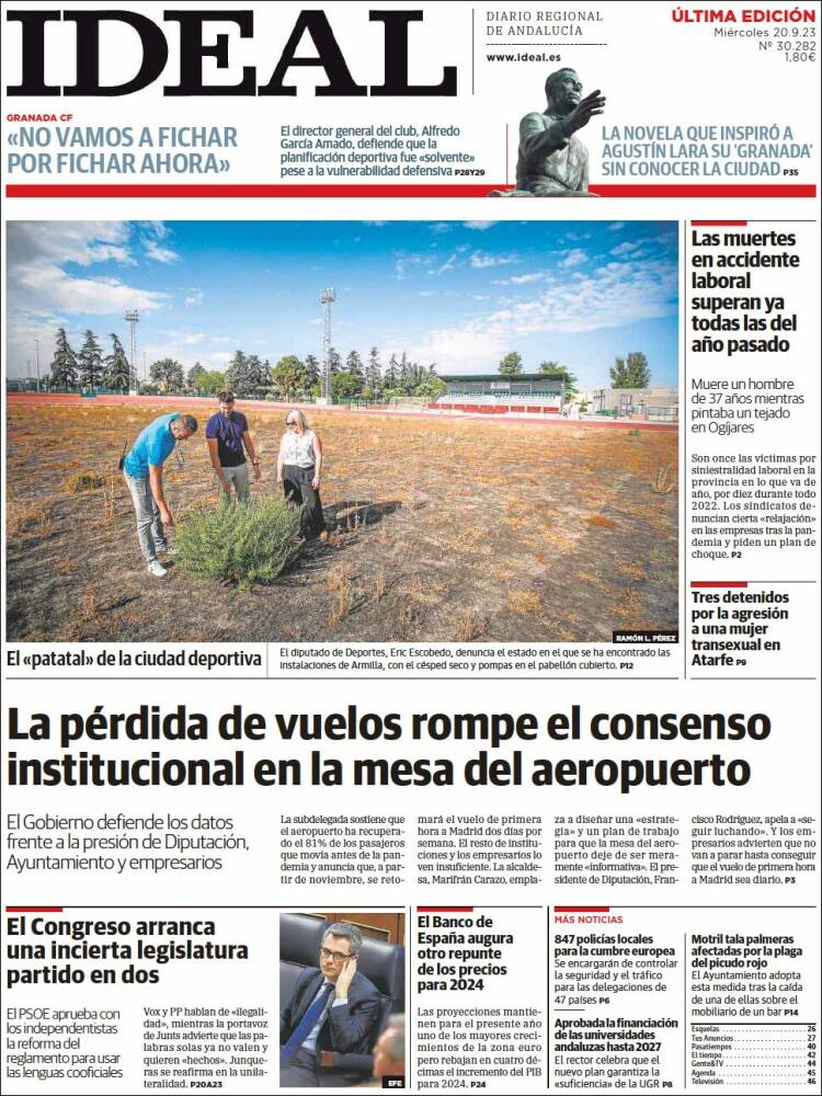 Portada de Ideal (España)