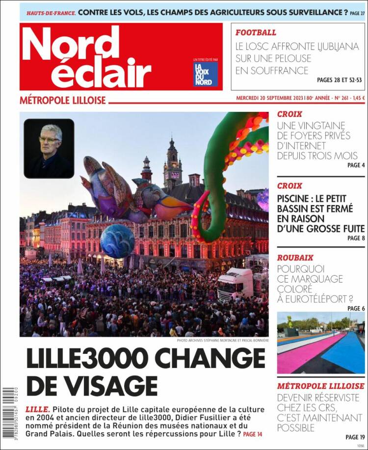 Portada de Nord Éclair (Francia)