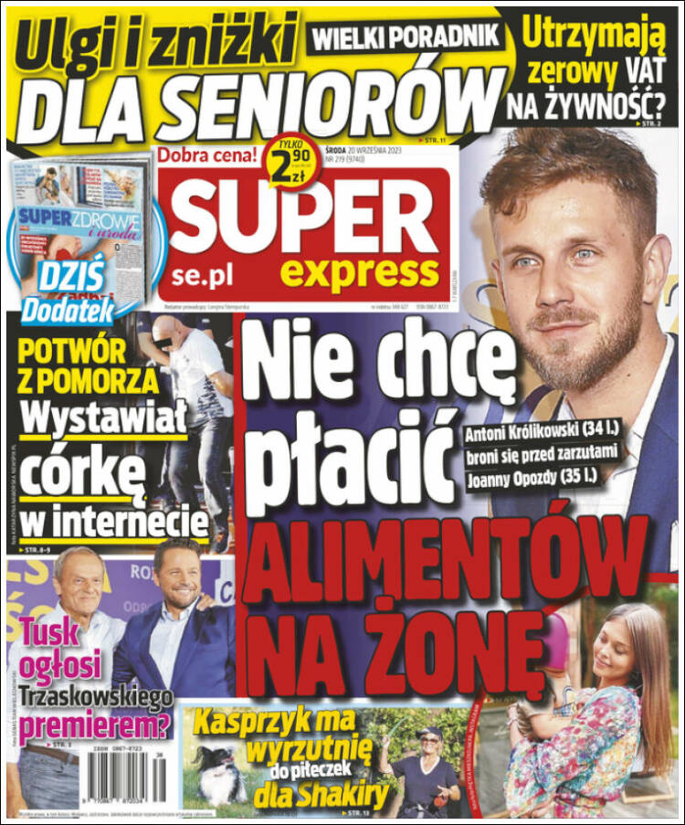 Portada de Super Express (Polonia)