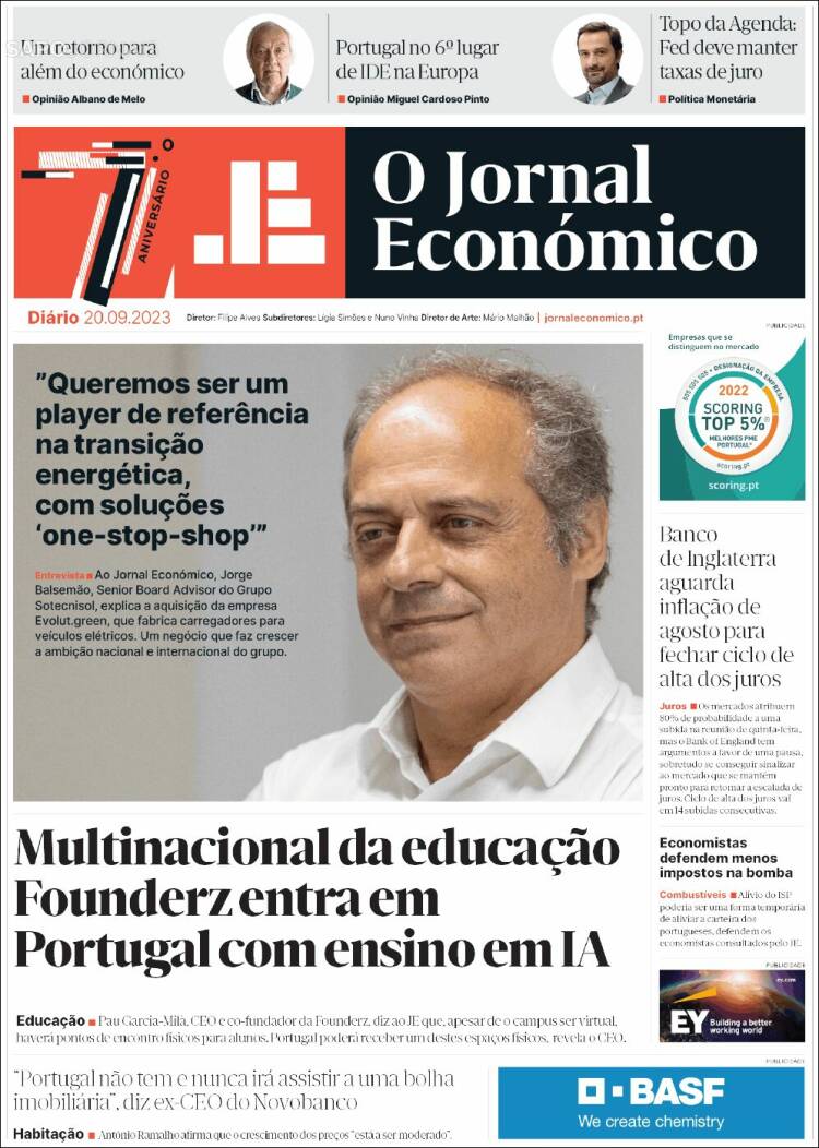 Portada de Oje (Portugal)