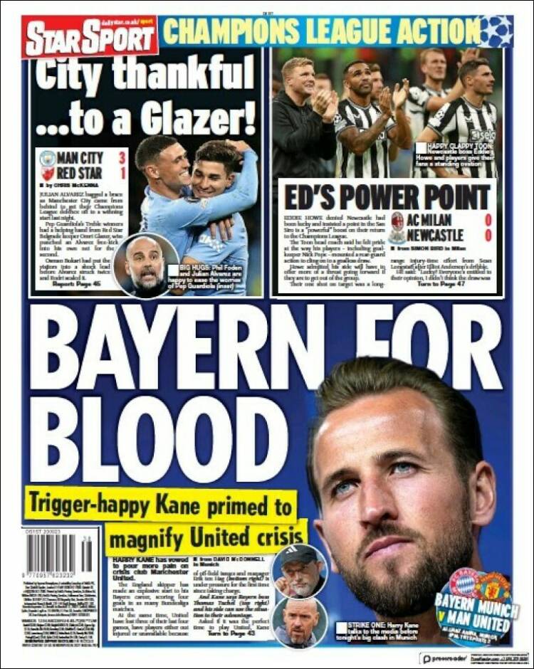 Portada de Star Sport (Reino Unido)