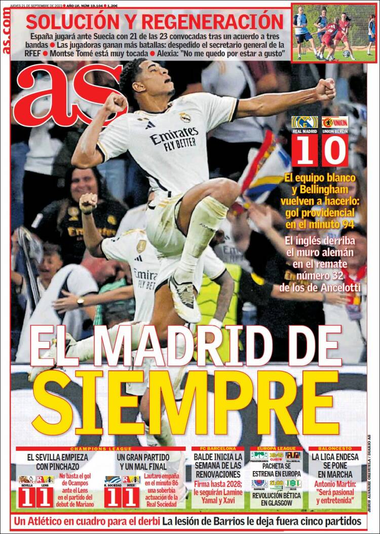 Portada de As (España)