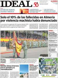 Portada de Ideal Almeria (España)