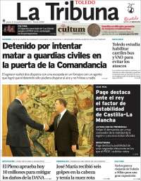 Portada de La Tribuna de Toledo (España)