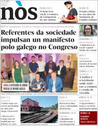 Portada de Nòs Diario (España)