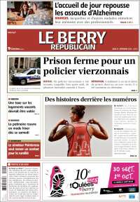 Portada de Berry Republicain (Francia)