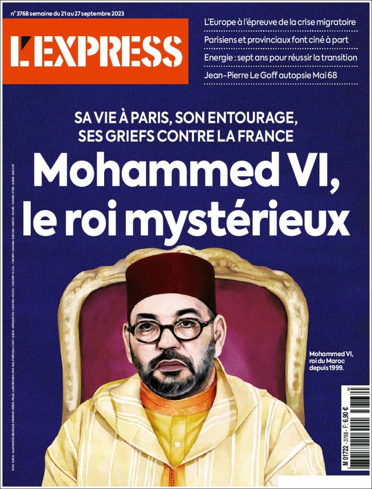 Portada de L'Express (Francia)