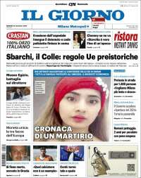 Portada de Il Giorno (Italy)