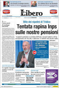 Portada de Libero (Italy)