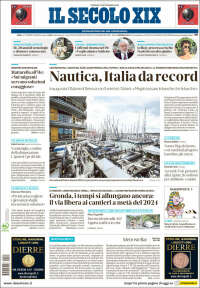 Portada de Il Secolo XIX (Italy)