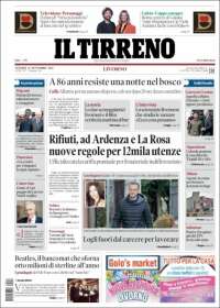 Portada de Il Tirreno (Italy)