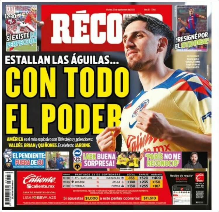 Portada de Record (Mexico)