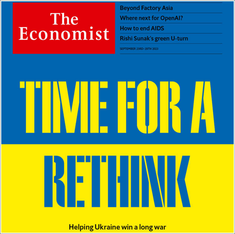 Portada de The Economist (United Kingdom)