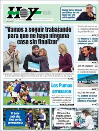 Portada de Diario Hoy (Argentina)