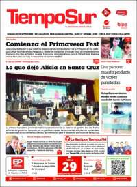 Portada de Tiempo Sur (Argentina)