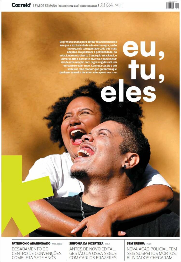 Portada de Correio* (Brasil)