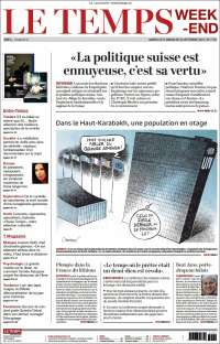 Portada de Le Matin (Switzerland)