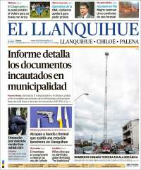 Portada de El Llanquihue (Chile)