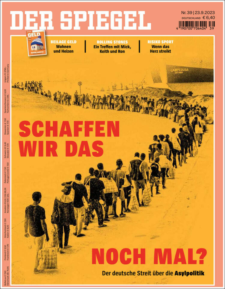 Portada de Der Spiegel (Germany)