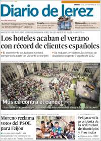 Portada de Diario de Jerez (España)