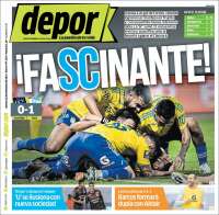 Portada de Depor (Perú)