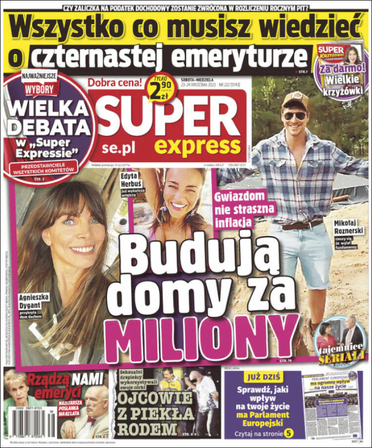 Portada de Super Express (Polonia)