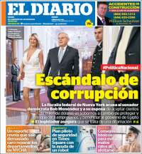 Portada de El Diario NY (USA)