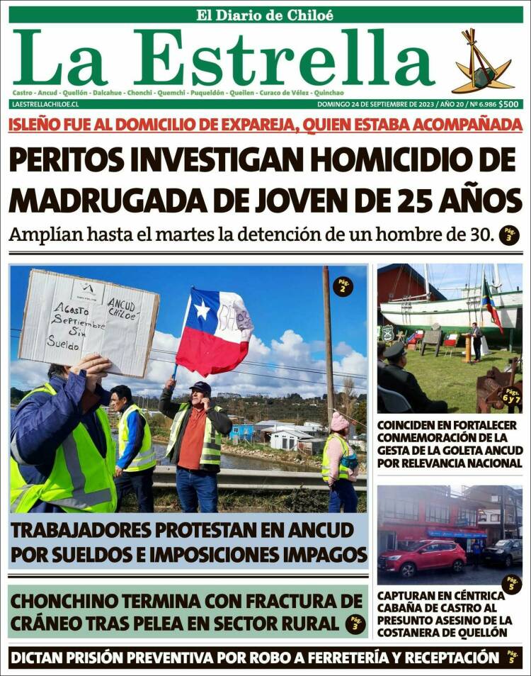 Portada de Estrella de Chiloé (Chile)