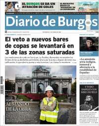 Portada de Diario de Burgos (España)