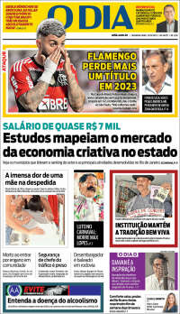 Portada de O Dia (Brasil)