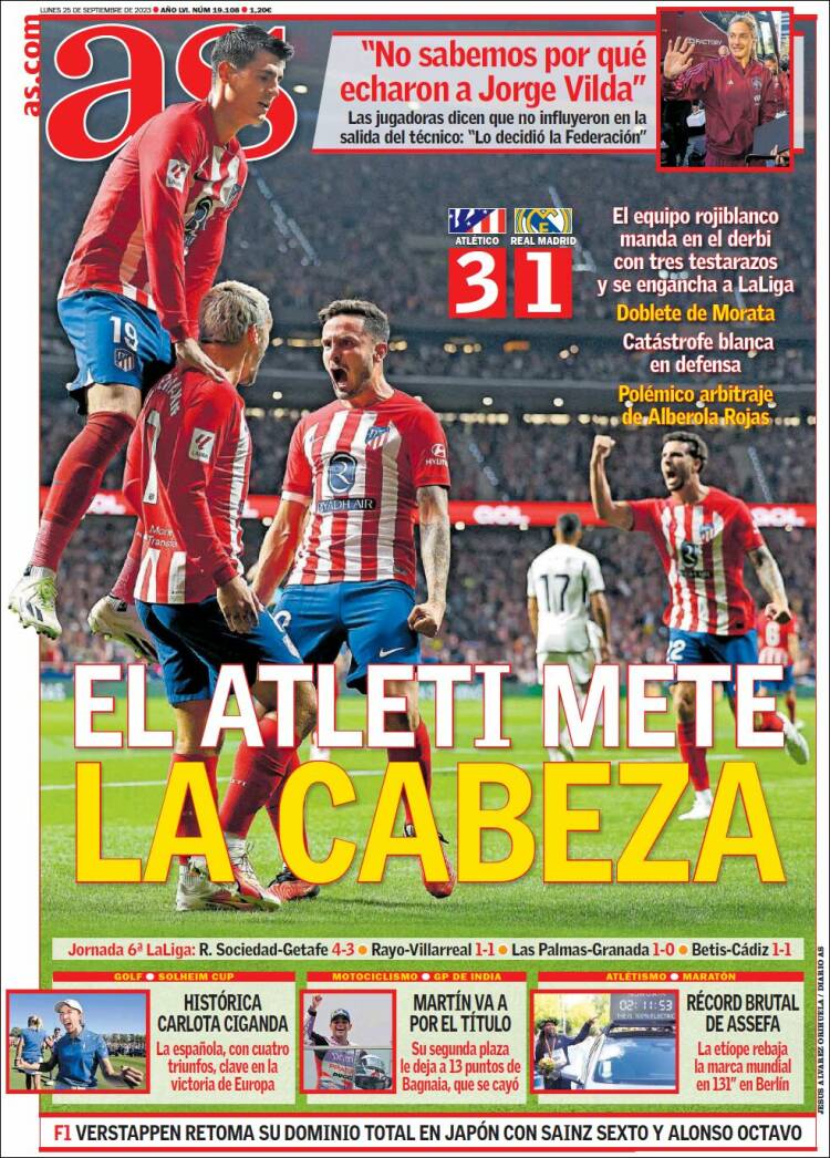 Portada de As (España)