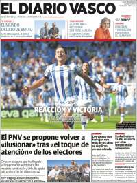 Portada de Diario Vasco (España)