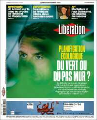 Portada de Libération (Francia)