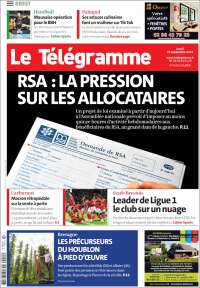 Portada de Télégramme (Francia)