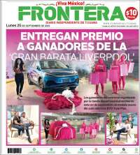 Portada de Frontera (México)