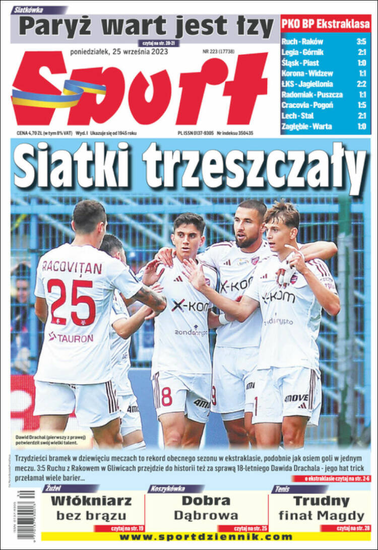 Portada de Katowicki Sport (Polonia)