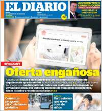 Portada de El Diario NY (USA)