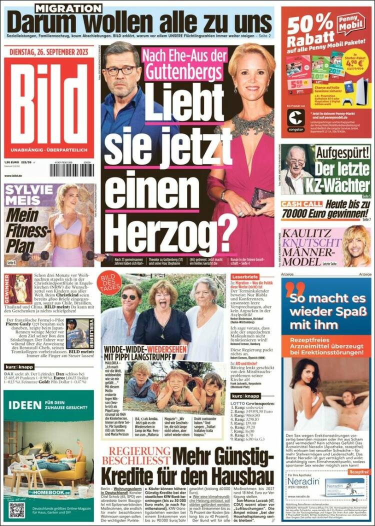 Portada de Bild (Alemania)
