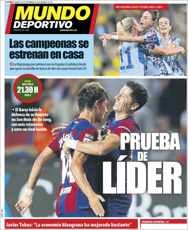 Portada de El Mundo Deportivo (Spain)